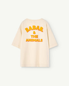 The Animals Observatory x Babar / KID / Rooster T-Shirt / Ecru