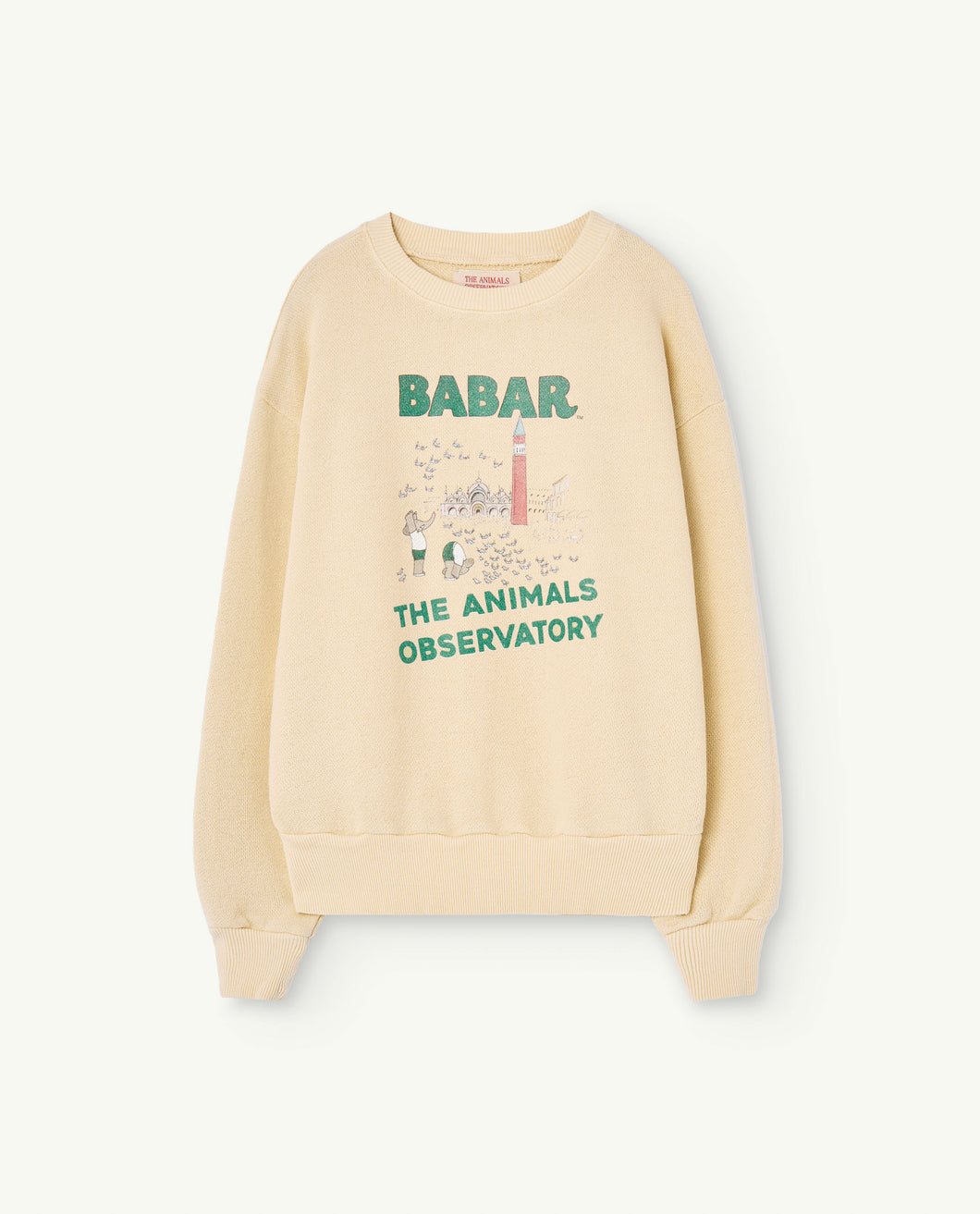 The Animals Observatory x Babar / KID / Bear Sweatshirt / Ecru