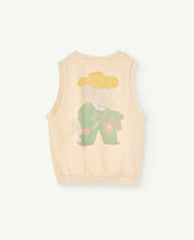 Load image into Gallery viewer, The Animals Observatory x Babar / KID / Bat Top / Ecru