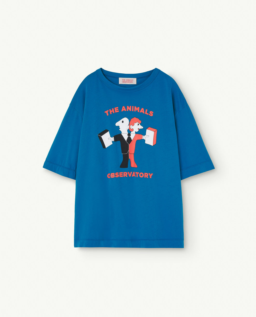 The Animals Observatory / KID / Rooster Oversized T-Shirt / Blue