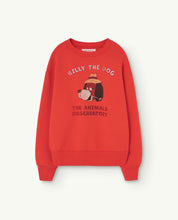 Load image into Gallery viewer, The Animals Observatory / KID / Bear Sweatshirt / Red