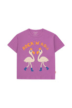 Load image into Gallery viewer, Tinycottons / KID / Flamingos Tee / Orchid