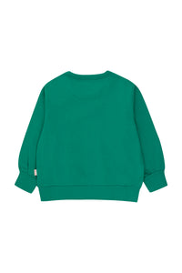 Tinycottons / KID / Tiny Peace Sweatshirt / Deep Green