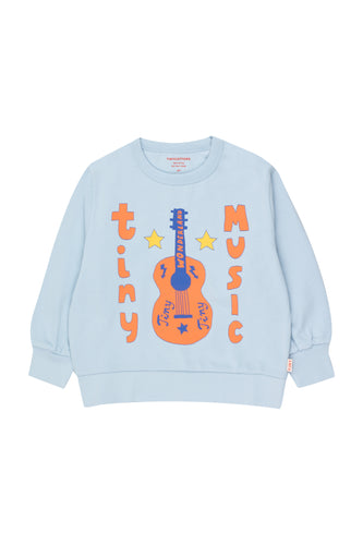 Tinycottons / KID / Tiny Music Sweatshirt / Sky Blue