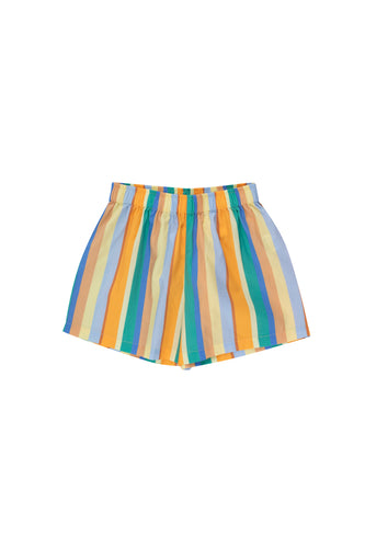 Tinycottons / KID / Multicolor Stripes Long Short / Multi