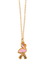 Load image into Gallery viewer, Tinycottons / KID / Flamingo Necklace / Light Pink