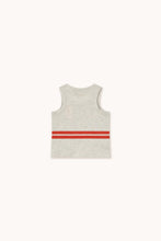 Load image into Gallery viewer, Tinycottons / KID / Logo Stripes Tank Top / Cream Heather