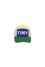 Load image into Gallery viewer, Tinycottons / KID / Color Block Cap / Ultramarine Dark Emerald
