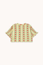 Load image into Gallery viewer, Tinycottons / KID / Crop Tee / Rose Pattern