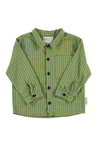Piupiuchick / KID / Shirt / Green Checkered