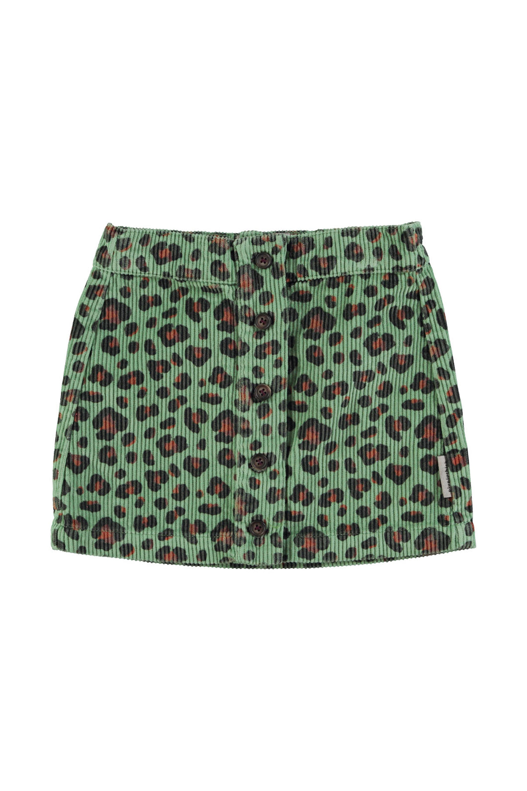 Piupiuchick / KID / Skirt / Green Animal Print