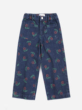 Load image into Gallery viewer, Bobo Choses / KID / Denim Pants / Stamp Bloom AO