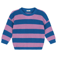 Load image into Gallery viewer, Yuki / Stripes Knitted Sweater / Cotton Candy