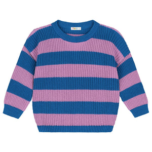 Yuki / Stripes Knitted Sweater / Cotton Candy