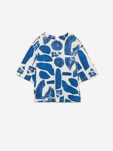 True Artist / KID / T-shirt / Papier Collé Bleu