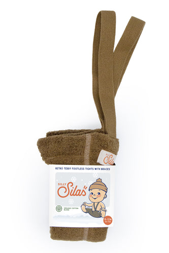 Silly Silas / Warmy Footless Tights / Acorn Brown