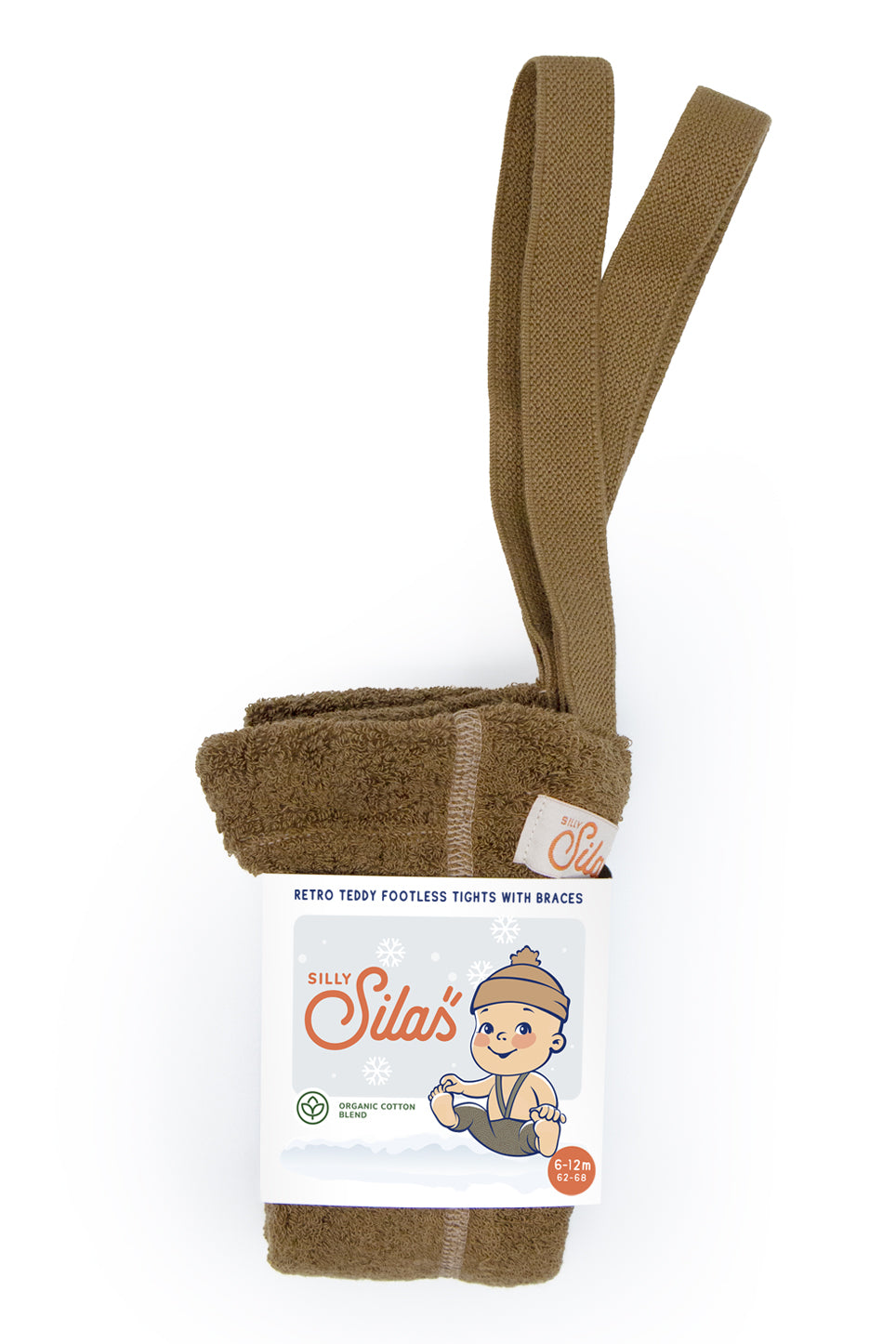 Silly Silas / Warmy Footless Tights / Acorn Brown