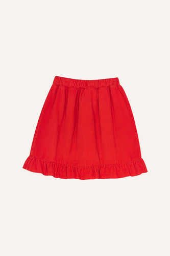 The Campamento / KID / Skirt / Red Corduroy