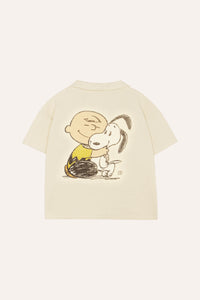 The Campamento / KID / Peanuts Capsule / Snoopy and Charlie Hug Shirt