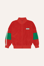 Load image into Gallery viewer, The Campamento / KID / Zipped Sweatshirt / Color Block Red