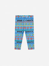 Load image into Gallery viewer, Colorful patterned leggings with &#39;Bobo Choses&#39; branding on a white background
