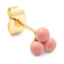 Load image into Gallery viewer, Lulu Copenhagen / Earring Stud / Trio / Pink