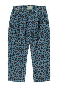 Piupiuchick / KID / Trousers / Blue Animal Print