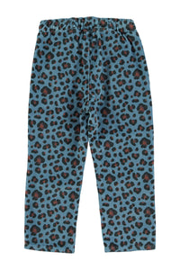 Piupiuchick / KID / Trousers / Blue Animal Print