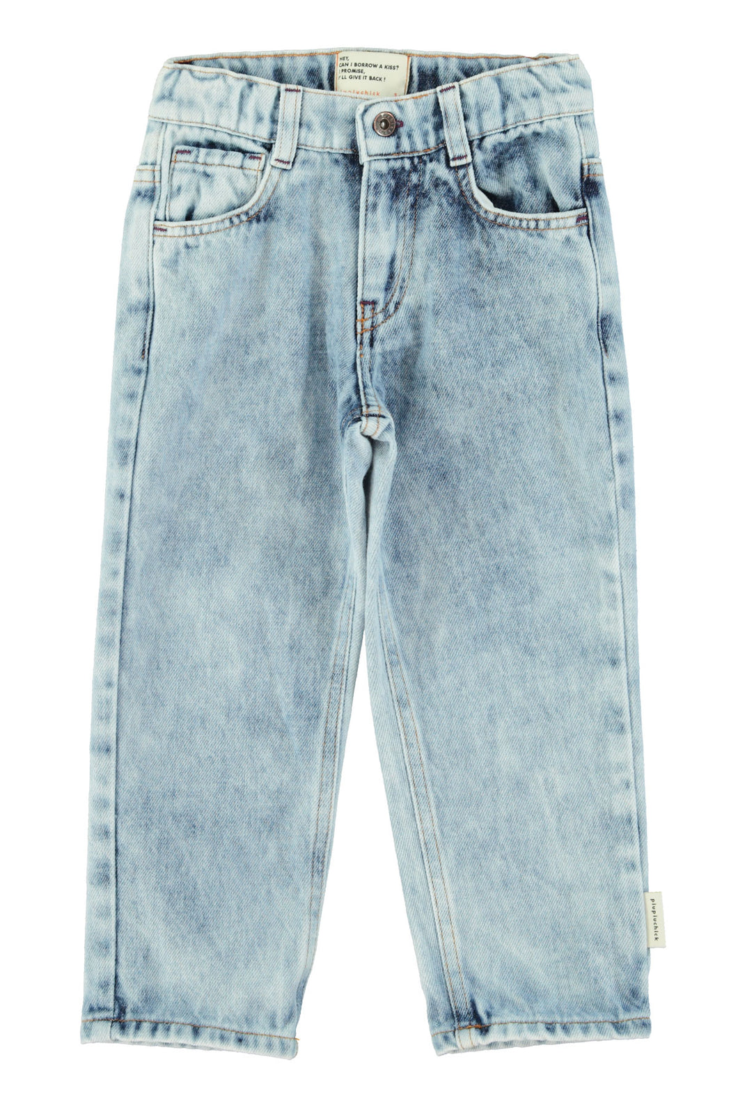 Piupiuchick / KID / Trousers / Washed Blue Denim