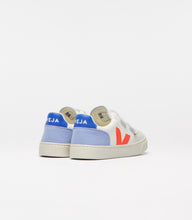 Load image into Gallery viewer, Veja  / V-12 / White Multico Orange Fluo