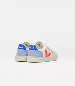 Veja  / V-12 / White Multico Orange Fluo