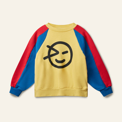Wynken / Wynk Panel Sweat / Yellow - Ladybird - Blue