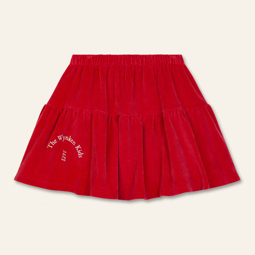 Wynken / Sloth Skirt / Ladybird Red