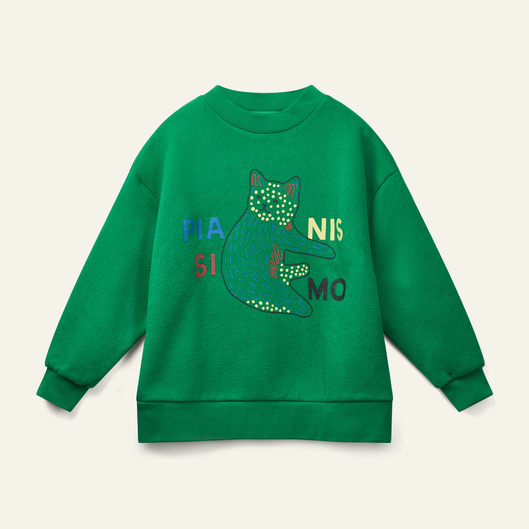 Wynken / Kukka Sweat / Python Green Cat