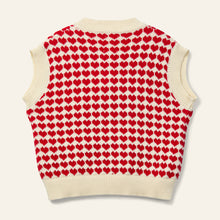 Load image into Gallery viewer, Wynken / The Lovers Waistcoat / Red Mini Heart