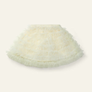 Wynken / Fancy Net Skirt / Ecru