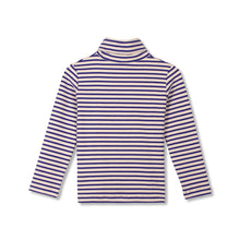 Load image into Gallery viewer, Wynken / Roll Neck / Ultramarine Stripe