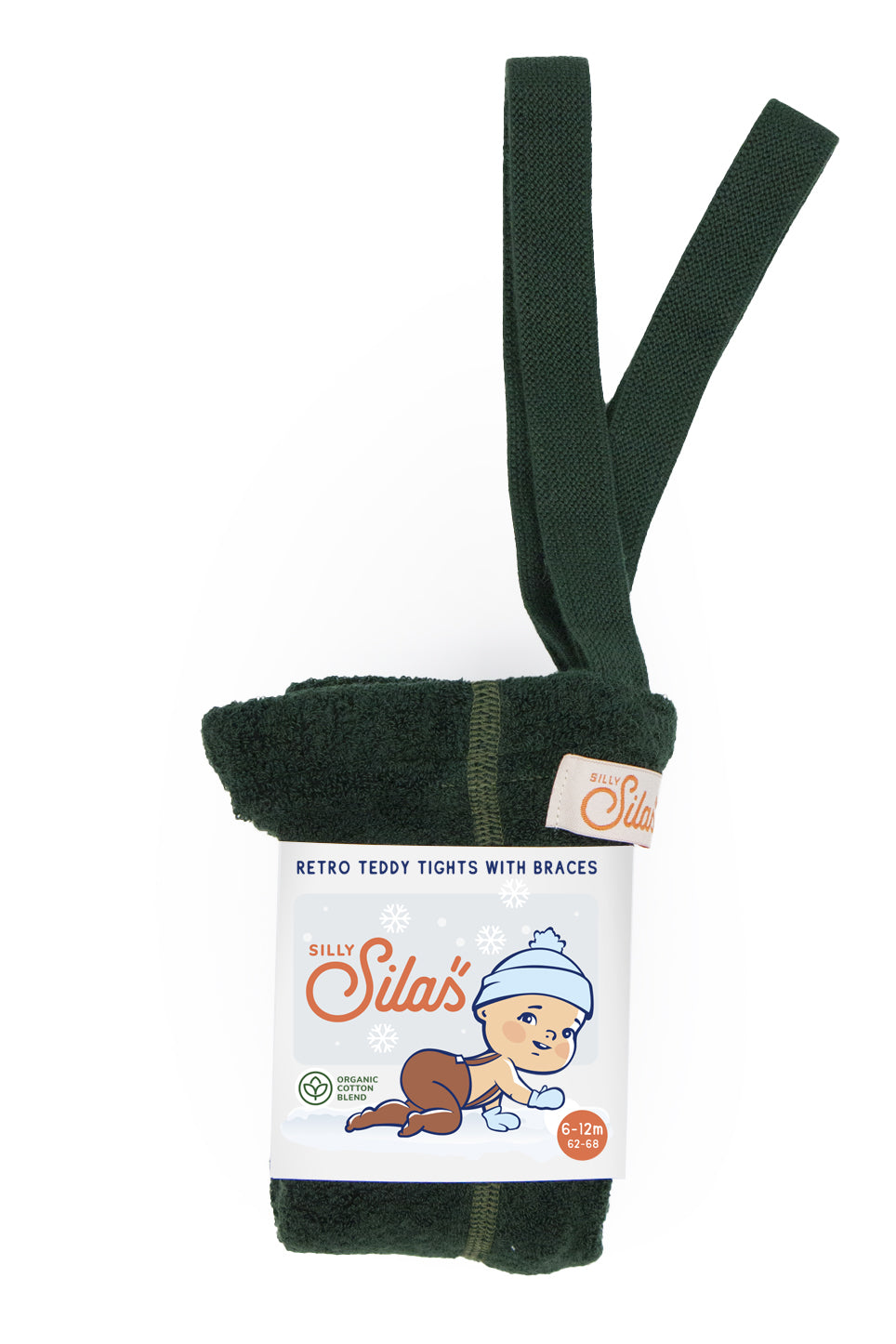 Silly Silas / Warmy Footed Tights / Dark Forest Green