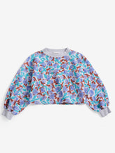 Load image into Gallery viewer, Bobo Choses / KID / Cropped Sweatshirt / Watercolor AO