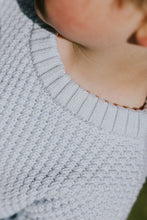 Load image into Gallery viewer, Yuki / Kyoto Knitted Sweater / Baby Blue