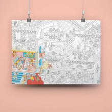 Load image into Gallery viewer, Omy Design &amp; Play / Giant Colouring Poster / Dance