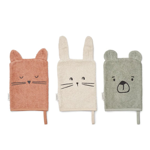 Liewood / Sylvester / Classic Washcloth 3-Pack