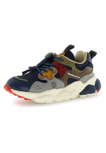 Load image into Gallery viewer, Flower Mountain / Sneakers / Yamano 3 Junior / Navy Grey Brown