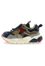 Load image into Gallery viewer, Flower Mountain / Sneakers / Yamano 3 Junior / Navy Grey Brown