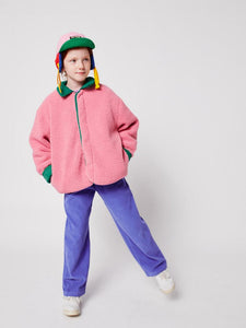 Bobo Choses / KID / Reversible Sheepskin Jacket / Clover  sheepskin jacket