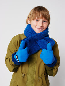 Bobo Choses / KID / Sheepskin Neck Warmer / Blue