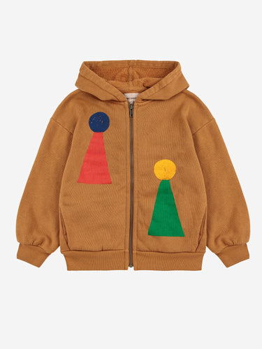 Bobo Choses / KID / Zipped Hoodie / Chess Pawn