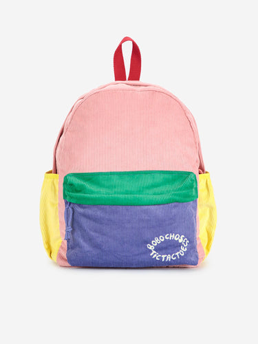 Bobo Choses / Corduroy School Bag / Color Block