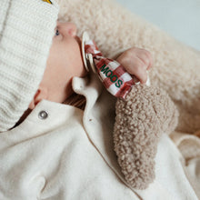 Load image into Gallery viewer, Atelier Pomme / Pacifier Cloth / Croissant Red