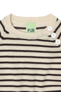 FUB / BABY / Blouse / Ecru Dark Navy